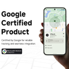 MiLi GPS Bluetooth MiTag Tracker HD-P16-BH Android + kerékpáros kulacstartó fekete - 0. kép