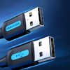 Hosszabbító kábel USB 2.0 A-dugó - A-aljzat Vention CBIBI 3m Fekete - 3. kép