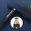 Vention BHCBI 3.5mm Jack Dugó apa - anya audio kábel 3m Fekete - 4. kép