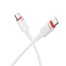 Borofone Cable BX110 Beneficio - Type C to Type C - 60W 3A 1 méter fehér