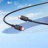 Borofone Kábel BX110 Beneficio - Type C to Type C - 60W 3A 1 méter fekete - 2. kép