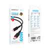 Borofone Kábel BX110 Beneficio - Type C to Type C - 60W 3A 1 méter fekete - 3. kép