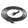 Borofone Cable BX118 Esplendido - USB to Type C - 3A 1 méter fekete - 1. kép