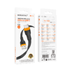 Borofone Cable BX118 Esplendido - USB to Type C - 3A 1 méter fekete - 3. kép