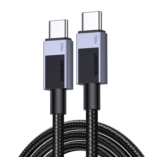 Ugreen USB-C-USB-C PD Gyors Töltőkábel L512 (Szürke) 0,5m