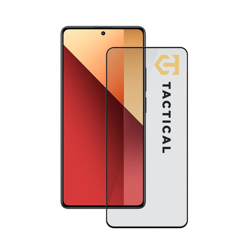 Tactical Glass Shield 5D Xiaomi Redmi Note 13 Pro 4G/5G / Poco X6 5G Fekete üvegfólia Tactical Glass Shield 5D Xiaomi Redmi Note 13 Pro 4G/5G / Poco X6 5G Fekete üvegfólia