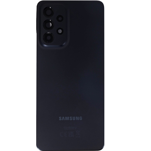 Samsung A336B Galaxy A33 5G hátlap tok Fantasztikus Fekete (Szervíz csomag)