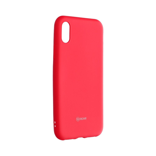 ROAR tok SZÍNES ZSELÉ IPHONE X / XS forró rózsaszín tok ROAR tok SZÍNES ZSELÉ IPHONE X / XS forró rózsaszín tok