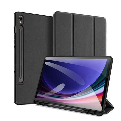 Dux Ducis Domo Samsung Galaxy Tab S9 FE tok állvánnyal - fekete Dux Ducis Domo Samsung Galaxy Tab S9 FE tok állvánnyal - fekete