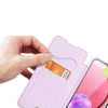 DUX DUCIS Skin X fliptok Samsung Galaxy A03s készülékhez rózsaszín - 4. kép