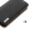 Dux Ducis Hivo Leather Flip Cover Genuine Leather Wallet For Cards And Documents Samsung Galaxy S22 + (S22 Plus) Black - 4. kép