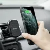 PITAKA MagEz Mount Qi Univerzális szellőzőre helyezhető mágneses autós telefontartó és vezeték nélküli Qi töltő fekete (CM3001Q) - 3. kép