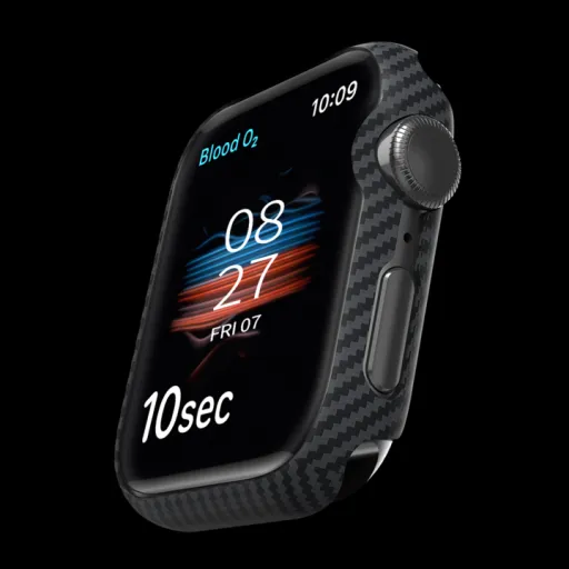 PITAKA Air Case Apple Watch tok SE/6/5/4 (44mm) fekete (KW1002A) PITAKA Air Case Apple Watch tok SE/6/5/4 (44mm) fekete (KW1002A)