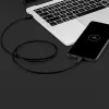 PITAKA USB Type-C / USB Type-C kábel 1m 3A fekete (CTC1001) - 3. kép