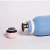 Amelie 500 ml fém kulacs, kék - 4. kép