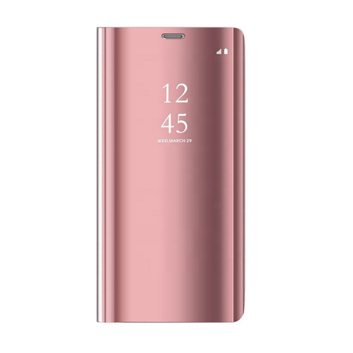 Smart Clear View tok Samsung Galaxy A54-hez rózsaszín Smart Clear View tok Samsung Galaxy A54-hez rózsaszín