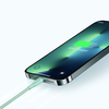 Joyroom Multi-Color Series SA34-AC6 USB-A / USB-C Kábel 100W Gyors Átvitellel 1m - Fekete - 4. kép