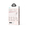 Joyroom Multi-Color Series SA34-AC6 USB-A / USB-C kábel 100W gyorstöltéssel 1m - Rózsaszín, - 1. kép