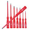 Pro'skit 8PK-8100 szigetelt csavarhúzókészlet, max 1000 V~, króm-vandánium, mágnesezett fejek, 7 darabos - 0. kép