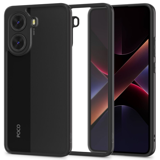 Xiaomi Poco X7 Pro 5G Tech-protect Magmat Matt Fekete tok Xiaomi Poco X7 Pro 5G Tech-protect Magmat Matt Fekete tok