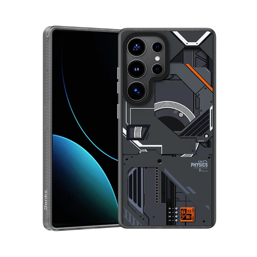 Benks Dinamikus Mágneses Mecha Tok Samsung Galaxy S25 Ultra fekete Benks Dinamikus Mágneses Mecha Tok Samsung Galaxy S25 Ultra fekete