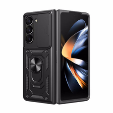 Slide Camera Armor tok Samsung Galaxy Z Fold 6-hoz Fekete