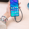 USB 3.0 A - USB-C kábel Vention COZBH 2m fekete PVC - 2. kép