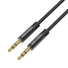 Audio kábel 3.5mm Vention BAGBG 1.5m Fekete Metal - 1. kép