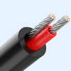 3.5mm Jack Férfi - 2x RCA Férfi Audio Adapter Kábel Vention BCLBK 8m Fekete - 2. kép