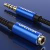 TRRS 3.5mm férfi - 3.5mm női audio kábel Vention BHCLJ 5m kék - 3. kép