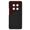 Honor Magic7 Lite/X9c Techsuit Carbonite FiberShell tok piros - 1. kép