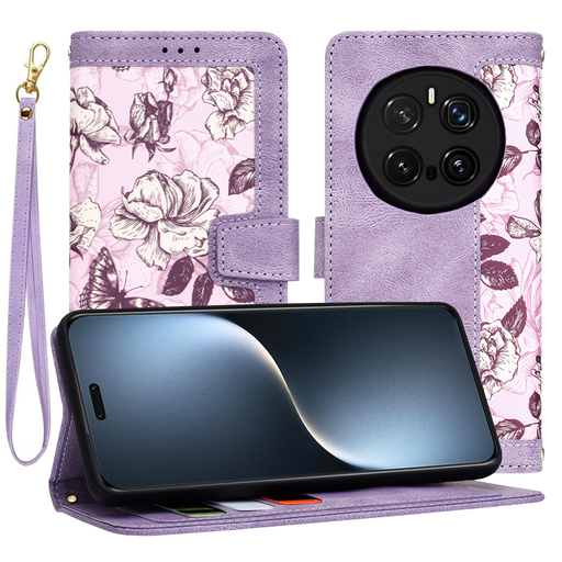 Honor Magic7 Pro Techsuit FlipCraft fliptok lila Honor Magic7 Pro Techsuit FlipCraft fliptok lila