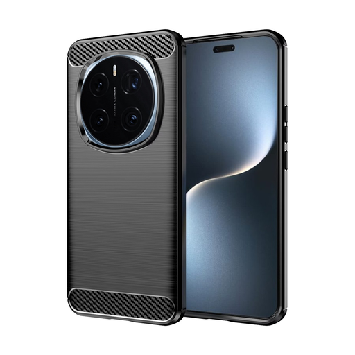 Techsuit Carbon Szilikon tok Honor Magic7 Pro fekete Techsuit Carbon Szilikon tok Honor Magic7 Pro fekete