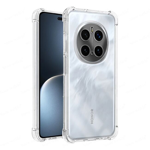 Honor Magic7 Pro Techsuit Shockproof Clear ütésálló szilikon tok átlátszó