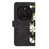 Honor Magic7 Pro Techsuit FlipCraft puzdro s kvetinovým vzorom - 1. kép