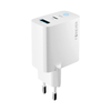 Forever TC-06-45AC GaN PD QC töltő 1x USB-C 1x USB 45W fehér - 1. kép