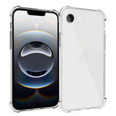iPhone 16e Techsuit Shockproof Clear ütésálló szilikon tok átlátszó