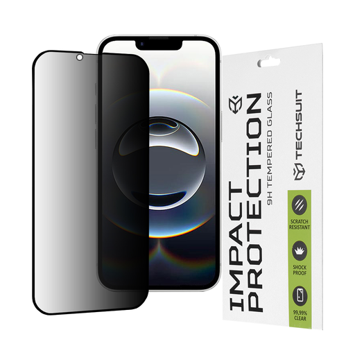 iPhone 16e Techsuit 111D Privacy Full Glue kijelzővédő üvegfólia fekete iPhone 16e Techsuit 111D Privacy Full Glue kijelzővédő üvegfólia fekete