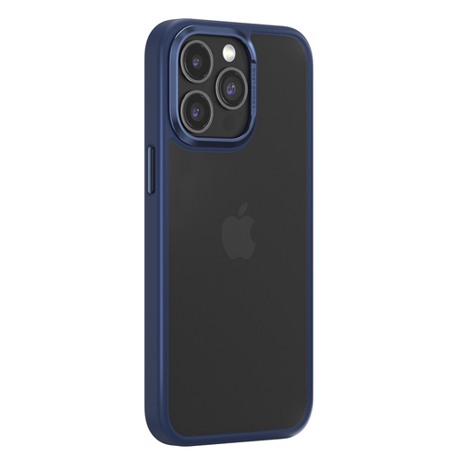 Comma Joy Elegant tok iPhone 15 Pro-hoz kék Comma Joy Elegant tok iPhone 15 Pro-hoz kék