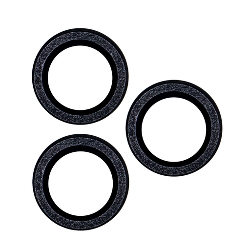 6,1 hüvelykes iPhone 15 Pro lencsevédő üvegfólia fekete csillámos (3 db), 6,1 hüvelykes iPhone 15 Pro lencsevédő üvegfólia fekete csillámos (3 db),