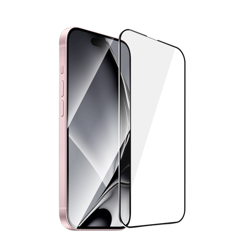 Edzett üvegfólia fémkerettel iPhone 15 Plus 6,7 Edzett üvegfólia fémkerettel iPhone 15 Plus 6,7