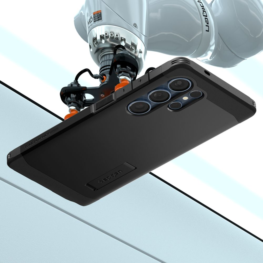  Samsung Galaxy S25 Ultra Spigen Tough Armor Magsafe fekete tok - 12