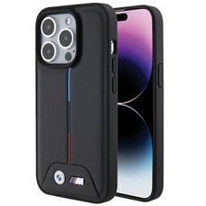 BMW Steppelt Tricolor iPhone 15 Pro tok - Fekete tok