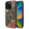  iPhone 16 Pro Max 6,9" barna/barna Guess GUHMP16XP4ROPEMCW kemény tok 4G Flowers Print MagSafe tok thumbnail