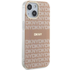 DKNY IML Mono & Stripe MagSafe tok iPhone 15 Plus / 14 Plus - Rózsaszín, - 2. kép