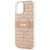 DKNY IML Mono & Stripe MagSafe tok iPhone 15 Plus / 14 Plus - Rózsaszín, - 4. kép