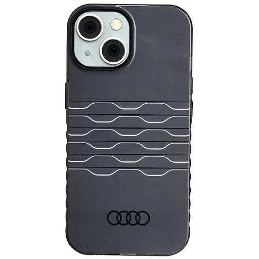 Audi IML MagSafe tok iPhone 15 / 14 / 13 - fekete tok Audi IML MagSafe tok iPhone 15 / 14 / 13 - fekete tok