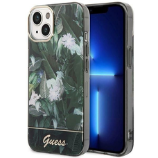 Guess Jungle Kollekció iPhone 14 tok - Zöld tok