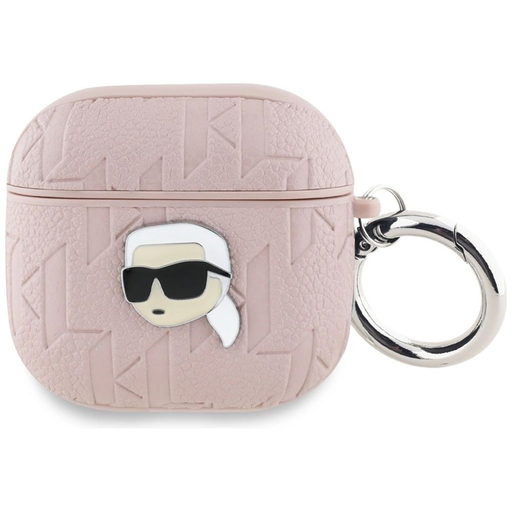 Karl Lagerfeld Monogram Karl Head tok AirPods 4-hez - Pink Karl Lagerfeld Monogram Karl Head tok AirPods 4-hez - Pink