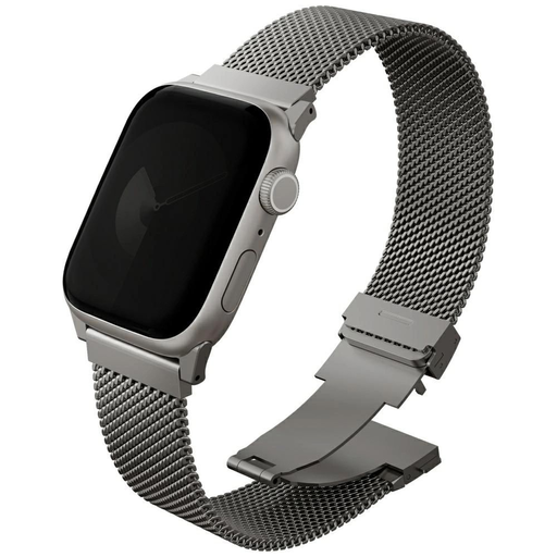 Uniq Dante Pro Apple Watch szíj 40/41/42mm rozsdamentes acél - Titánium